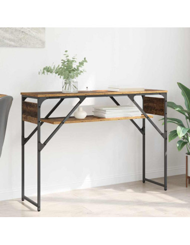 TavoloConsolle Legno vecchio 105x30x75cm Legno multistrato