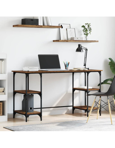 Scrivania Legno vecchio 140 x 50 x 75 cm Legno multistrato