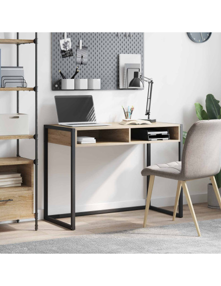 Scrivania Sonoma 100 x 50 x 75 cm Legno multistrato