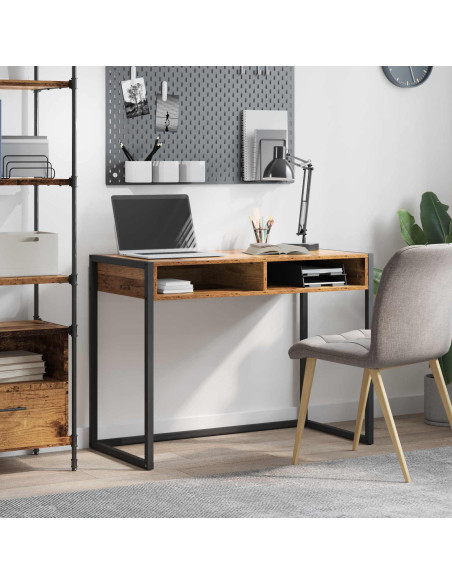 Scrivania Legno vecchio 100 x 50 x 75 cm Legno multistrato