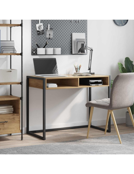 Scrivania Rovere Artigianale 100 x 50 x 75 cm Legno multistrato