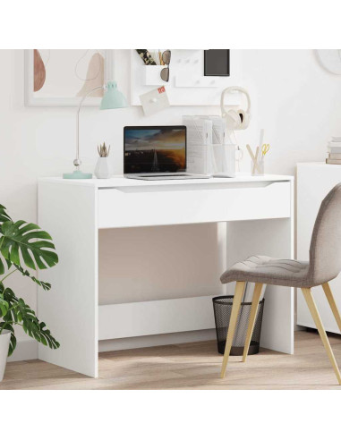 Scrivania Bianco 100 x 50 x 78 cm Legno multistrato