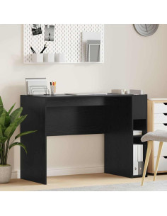 Scrivania Rovere Nero 109 x 50 x 78 cm Legno multistrato 2