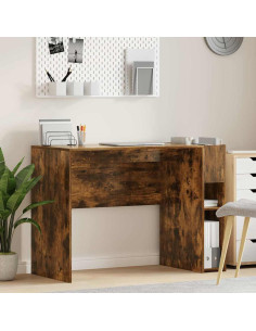Scrivania Rovere fumé 109 x 50 x 78 cm Legno multistrato 2