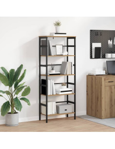Libreria Rovere artigianale 60 x 29,5 x 149 cm