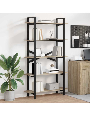 Libreria Rovere Sonoma 100 x 33,5 x 178 cm Legno multistrato