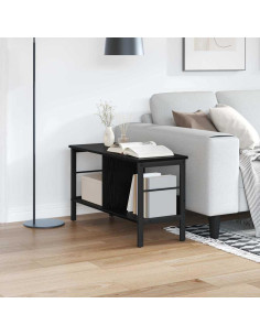 Libreria Rovere Nero 82 x 32 x 47 cm Legno multistrato