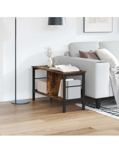 Libreria Rovere fumé 82 x 32 x 47 cm Legno multistrato