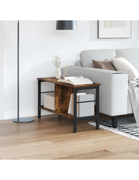 Libreria Rovere fumé 82 x 32 x 47 cm Legno multistrato