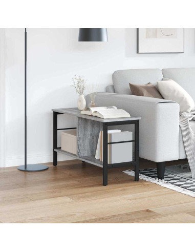 Libreria Grigio Sonoma 82 x 32 x 47 cm Legno multistrato