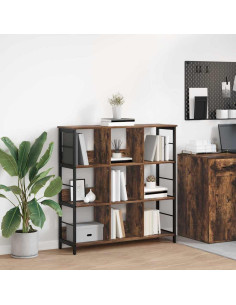 Libreria Rovere fumé 102 x 32 x 104,5 cm Legno multistrato