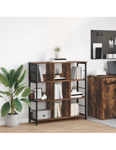 Libreria Rovere fumé 102 x 32 x 104,5 cm Legno multistrato