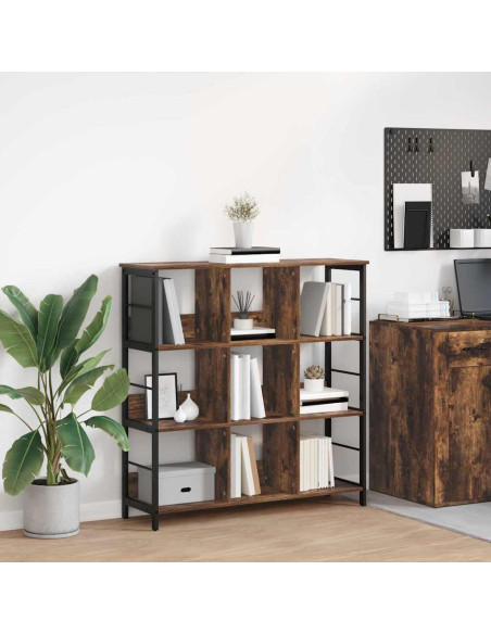 Libreria Rovere fumé 102 x 32 x 104,5 cm Legno multistrato