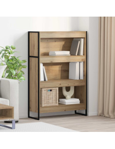 Armadio per Libri Rovere Artigianale 80 x 30 x 155 cm