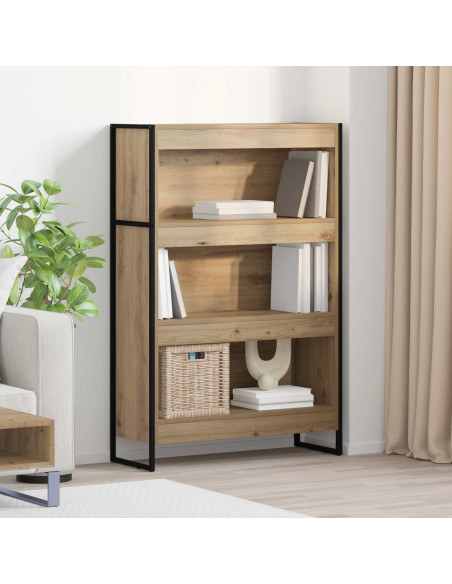 Armadio per Libri Rovere Artigianale 80 x 30 x 155 cm