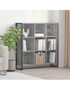 Armadio per Libri Grigio Sonoma 99.5 x 30 x 108.5 cm