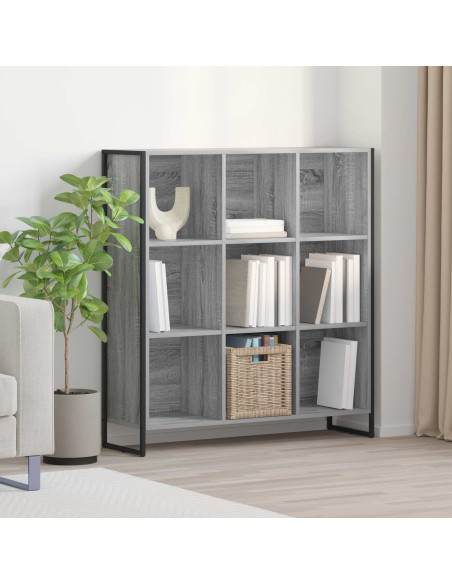 Armadio per Libri Grigio Sonoma 99.5 x 30 x 108.5 cm