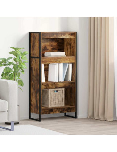 Armadio per Libri Quercia Fumosa 80 x 30 x 155 cm