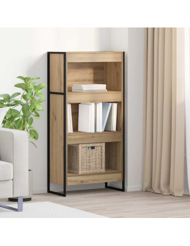 Armadio per Libri Rovere Artigianale 80 x 30 x 155 cm