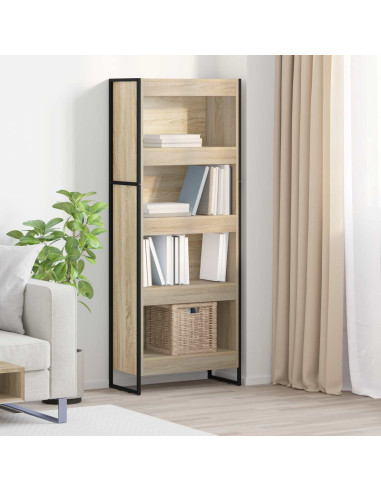 Armadio per Libri Sonoma 80 x 30 x 155 cm Legno multistrato