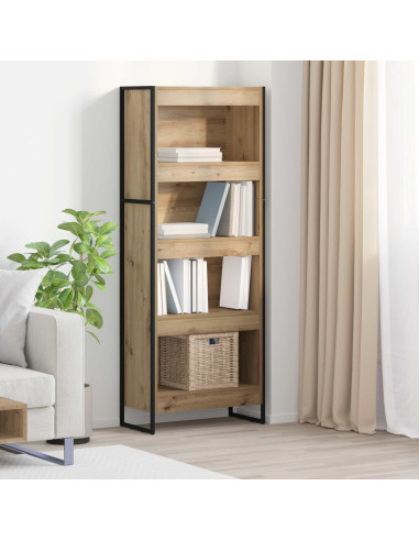 Armadio per Libri Rovere Artigianale 80 x 30 x 155 cm