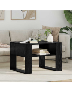 Tavolino da salotto Rovere Nero 66 x 53 x 45 cm