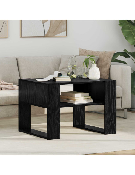 Tavolino da salotto Rovere Nero 66 x 53 x 45 cm