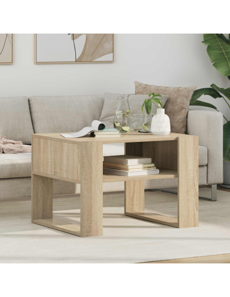 Tavolino da salotto Rovere Sonoma 66 x 53 x 45 cm