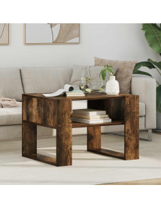 Tavolino da salotto Rovere fumé 66 x 53 x 45 cm