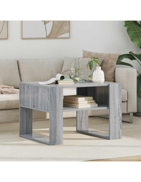 Tavolino da salotto Grigio Sonoma 66 x 53 x 45 cm