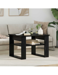 Tavolino da salotto Rovere Nero 64 x 54 x 44 cm