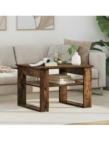 Tavolino da salotto Rovere fumé 64 x 54 x 44 cm