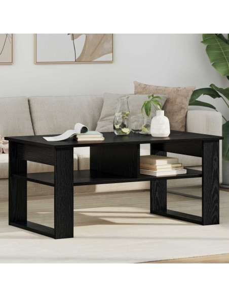 Tavolino da salotto Rovere Nero 96 x 54 x 44 cm