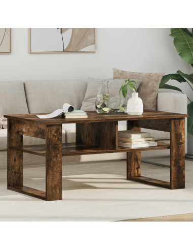 Tavolino da salotto Rovere fumé 96 x 54 x 44 cm