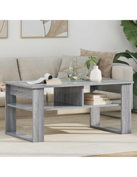 Tavolino da salotto Grigio Sonoma 96 x 54 x 44 cm