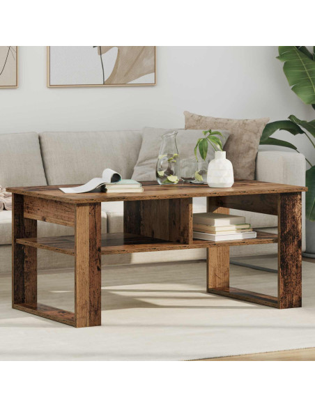 Tavolino da salotto Legno vecchio 96 x 54 x 44 cm