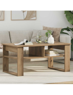 Tavolino da salotto Rovere artigianale 96 x 54 x 44 cm