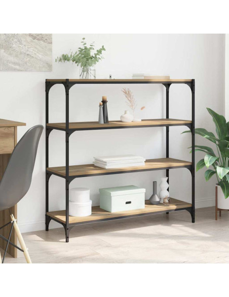 Armadio per Libri Rovere artigianale 100 x 33 x 100 cm