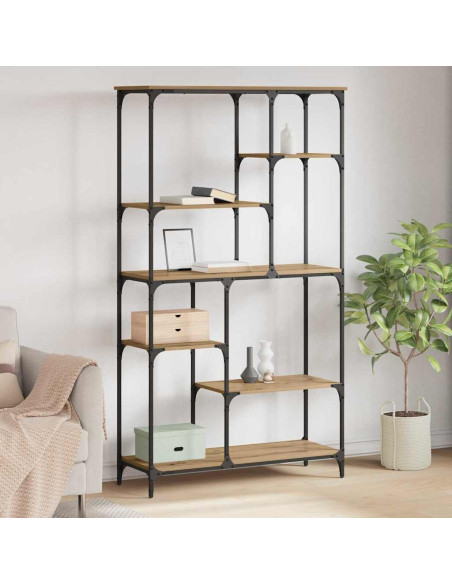 Libreria Rovere artigianale 99 x 35,5 x 176 cm