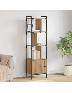 Libreria Rovere artigianale 44,5 x 30 x 154,5 cm