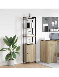 Armadio per Libri Rovere Sonoma 40 x 24 x 161 cm