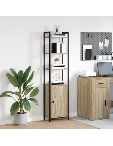 Armadio per Libri Rovere Sonoma 40 x 24 x 161 cm