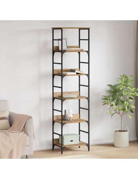 Libreria Rovere artigianale 50 x 33 x 188,5 cm