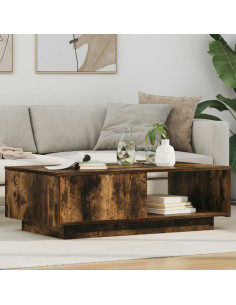 Tavolino da salotto con cassetto Rovere fumé 95 x 55 x 31 cm