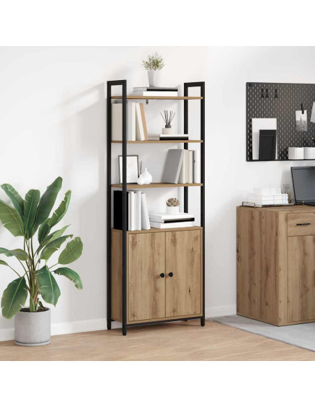 Armadio per Libri Rovere artigianale 60 x 24 x 161 cm