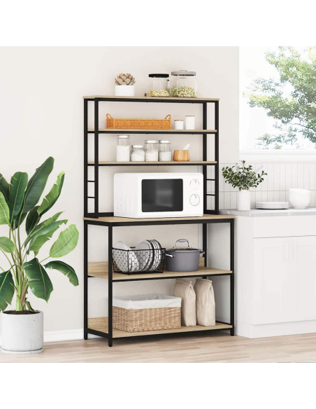 Mensola da cucina Rovere Sonoma 100 x 40 x 168 cm