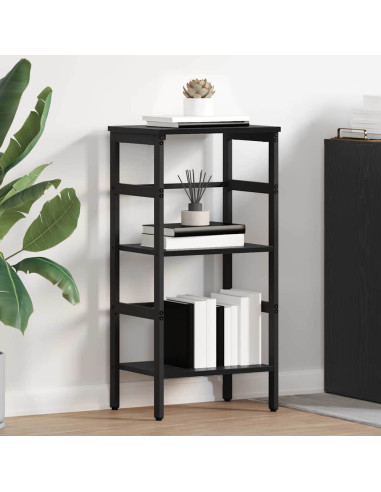 Libreria Rovere Nero 40 x 29,5 x 81 cm Legno multistrato