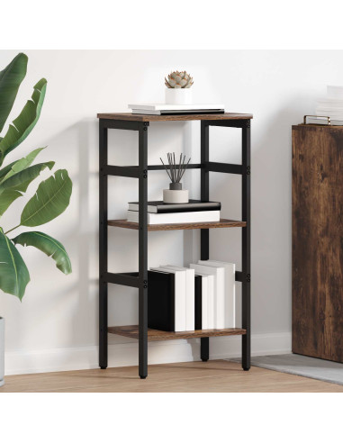 Libreria Rovere fumé 40 x 29,5 x 81 cm Legno multistrato