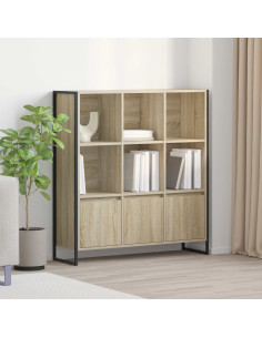 Armadio per Libri 2 pcs Sonoma 99,5 x 30 x 108 cm