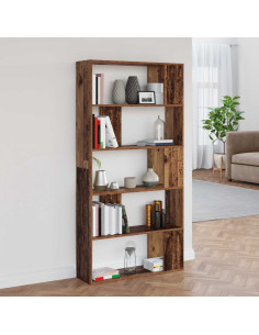 Armadio per Libri Legno vecchio 80 x 24 x 159 cm